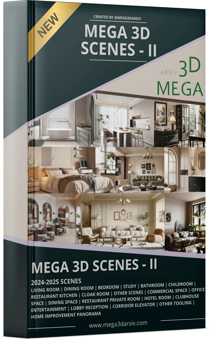 Mega 3D Scenes II box