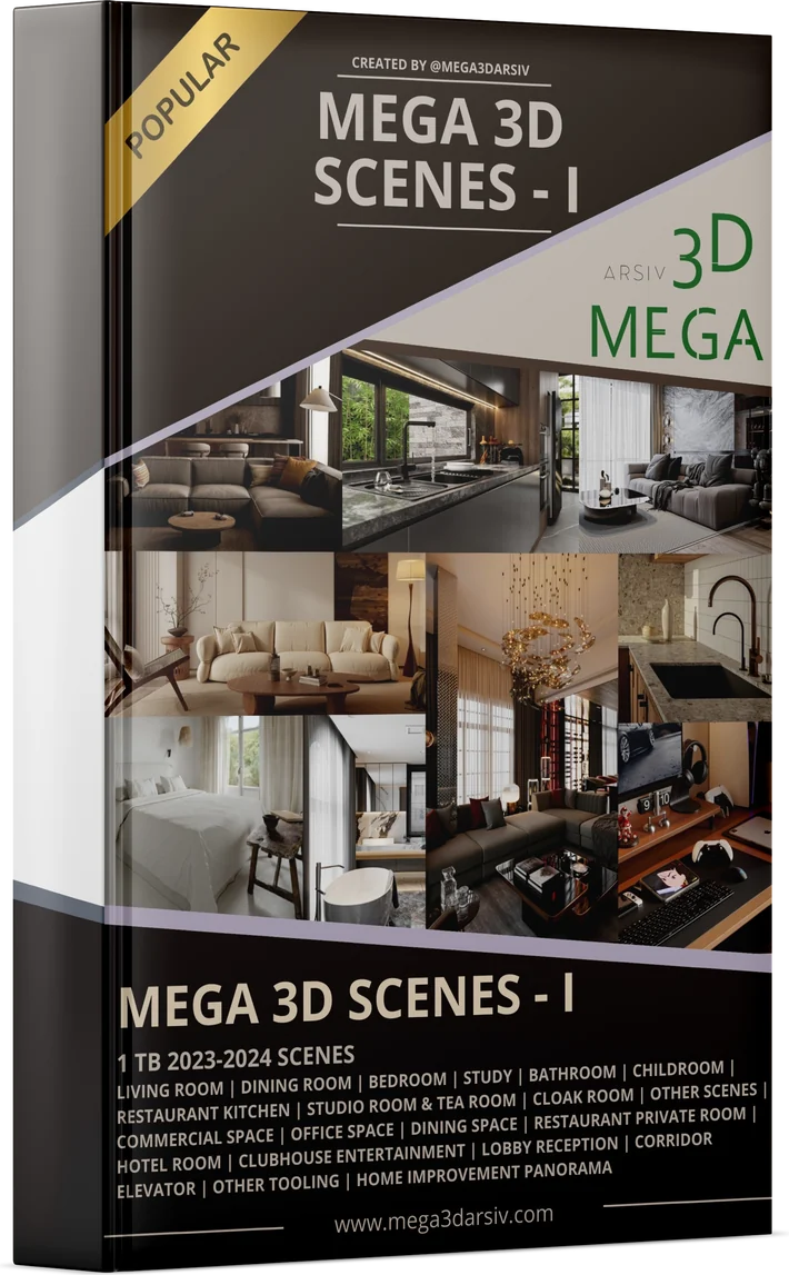 Mega 3D Scenes I box